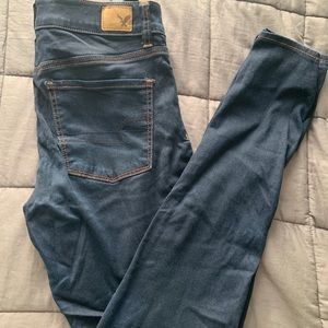 American eagle size 6 hi rise jeans